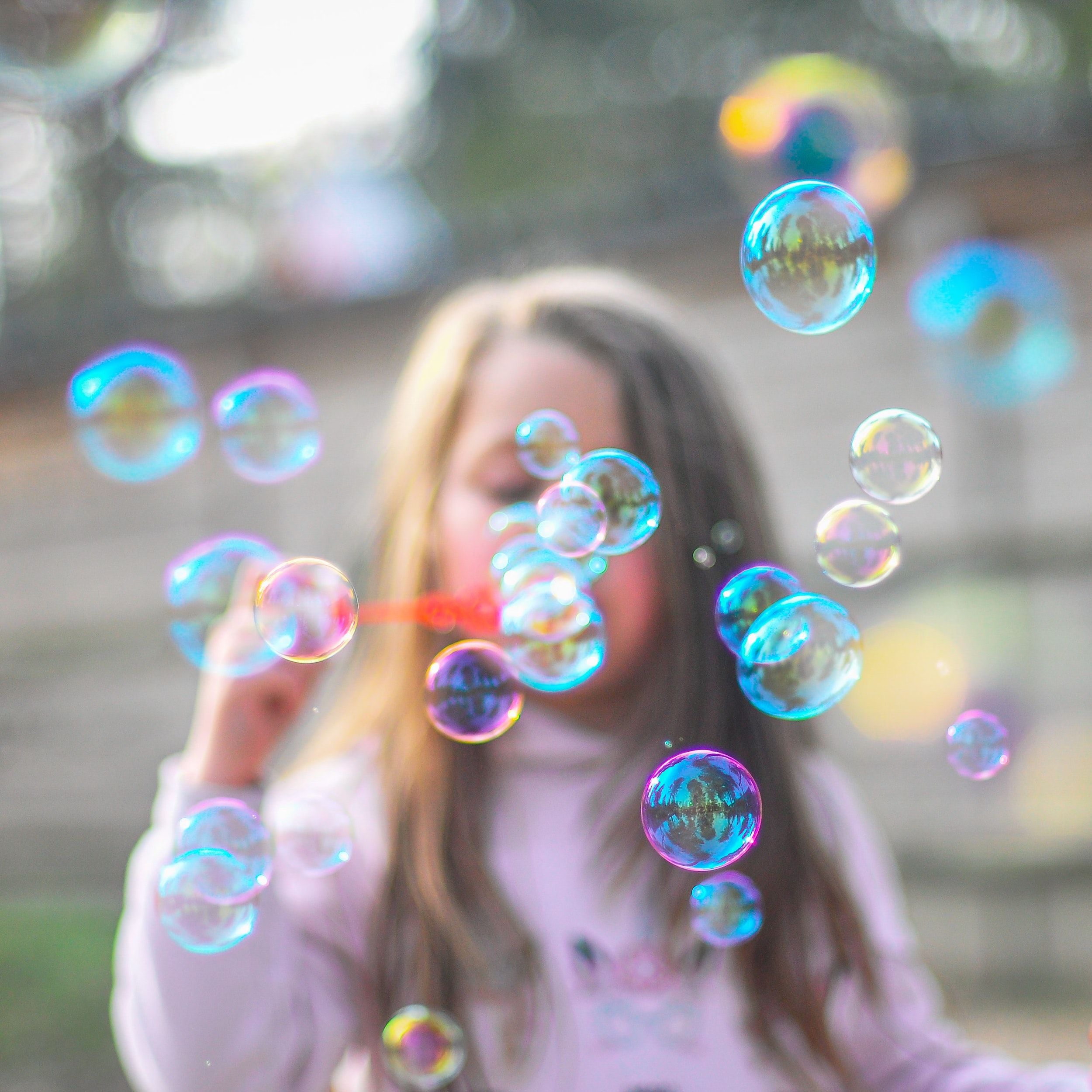 Blowing bubbles